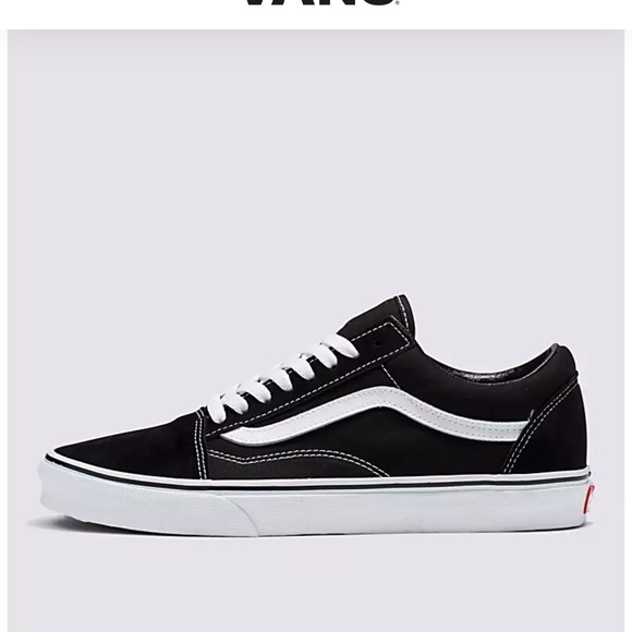 Vans Old Skool Shoe Black/White - Picture 2 of 4